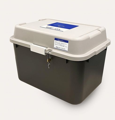 宅配ボックス ブラウン 簡易タイプ 大容量 便利グッツ 鍵付き IT-620BR 7,358円