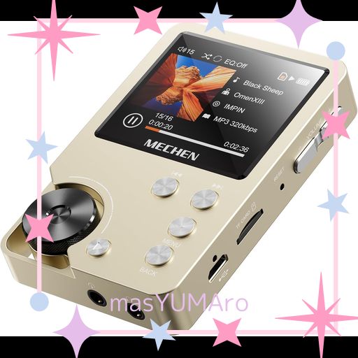 MECHEN HIFI MP3プレーヤー ハイレゾ音楽プレーヤー HIFI ロスレス