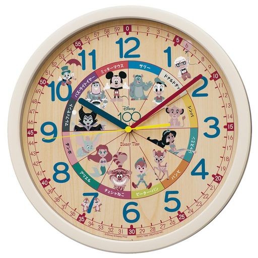 セイコークロック(SEIKO CLOCK) 掛け時計 知育 アナログ キャラクター ディズニータイム DISNEY ディズニー ミッキーマウス ミッキー&フ