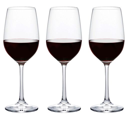 アデリア(ADERIA) IPT プレジール ワイングラス 300ML 3個入 日本製 食洗機対応 おしゃれ 赤用 ？酒杯 白 割れにくい ボルドー ブルゴーニュ イオンプロテクト シンプル 普段使い 業務用 8613