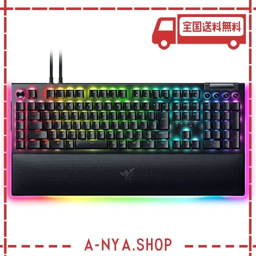 razer レイザー blackwidow v4 pro jp yellow switch コマンドダイヤル