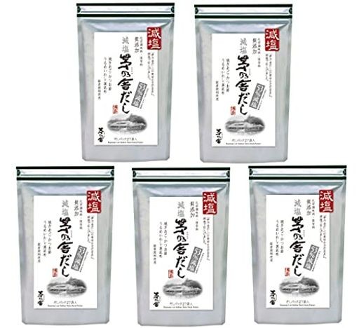 茅乃舎 減塩 茅乃舎だし 8G × 27袋【5個パック】