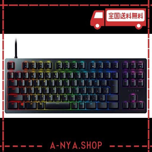 RAZER ゲーミングキーボード HUNTSMAN TOURNAMENT EDITION JP LINEAR OPTICAL SWITCH 日本語 JP配列 超高速1.0MM作動 リニア触感 テンキ