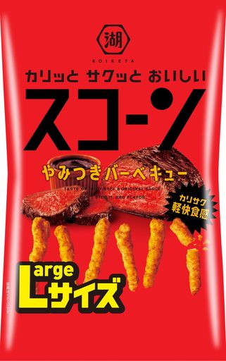 湖湖池屋 LARGEサイズ スコーン やみつきバーベキュー 178G？12袋
