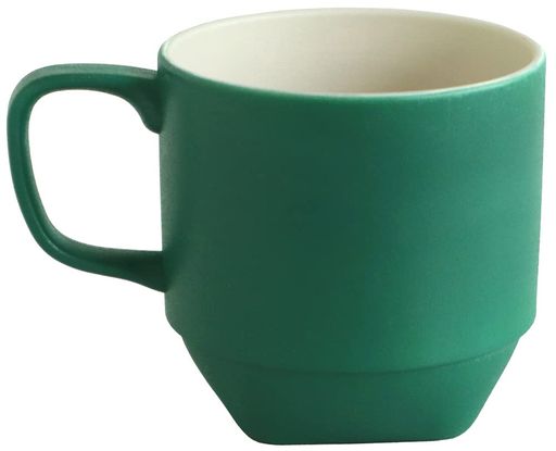 トラディションアコースティック TRIBECA PLAWARE スタッキング マグカップ グリーン 320ML