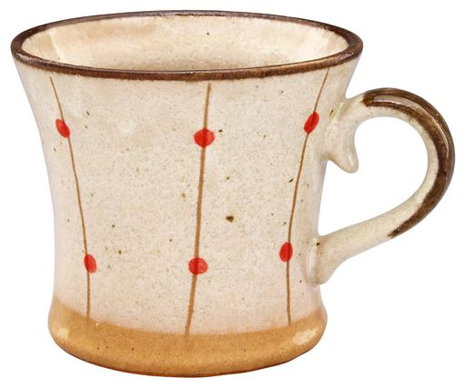 美濃焼 マグ ピンクドット 約240ML 133-61826 コーヒーカップ