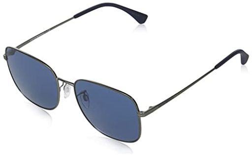 [エンポリオアルマーニ] サングラス EA2117D メンズ MATTE GUNMETAL/BLUE LENS 58