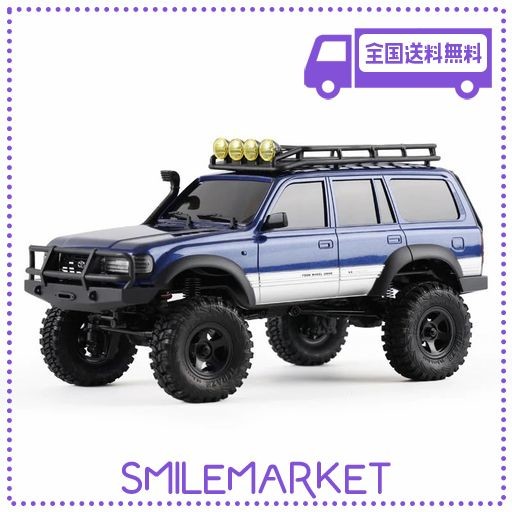 FMS 1:18 TOYOTAランドクルーザーLC80 RTRセット LAND CRUISER 80 ラジコンクローラー 4WD四輪駆動 オフロードカー 可変速 2.4Gラジコン