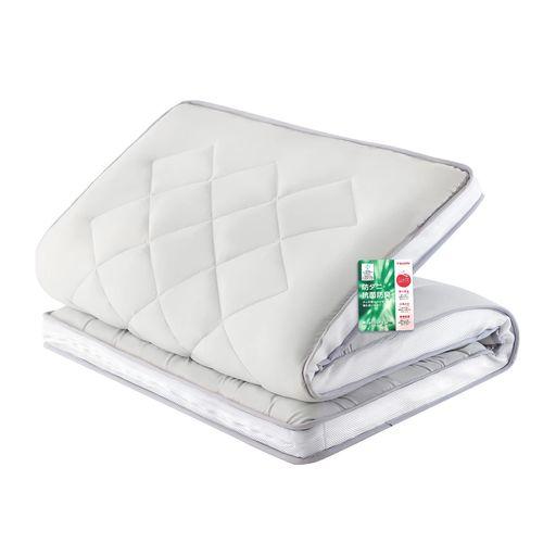 敷布団 シングル 洗える 敷き布団 しきぶとん 極厚 約10-12CM しき布団 しきふとん ボリューム感 抗菌 防臭 防ダニ ピーチスキン加工 固綿使用 しっかり支える やわらかな肌触り 体圧分散 ほこりの出にくい 圧縮梱包 100*210CM の通販は 10,541円