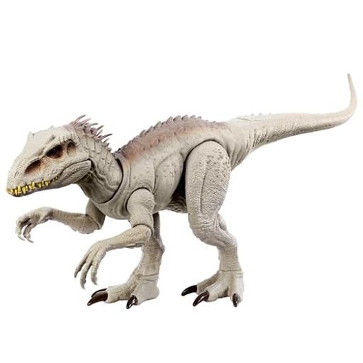 マテル ジュラシックワールド(JURASSIC WORLD) スーパーアクション! ひかる インドミナス・レックス【全長:約60CM】 【4才~】 HNT63