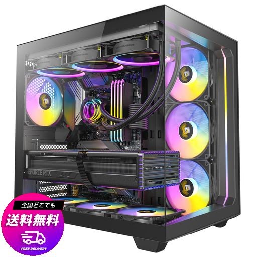 ANTEC PCケース ピラーレス CONSTELLATION C5 ARGB ブラック