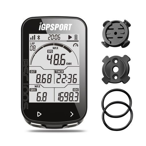 IGPSPORT BSC100S サイクルコンピュータ GPSサイコン 自転車スピードメーター BLUETOOTH5.0&ANT+対応ワイヤレスケイデンス・スピードセンサー&パワーメーター TYPE-C 高速充電と2.6インチ大型 LCD の通販は
