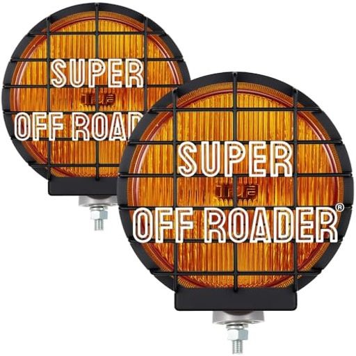 IPF フォグランプ ハロゲン H3 丸形 直径200MM イエロー 24V用 2個セット フォグ配光 イエローレンズ ブラックボディ オフロード S-9021の通販は