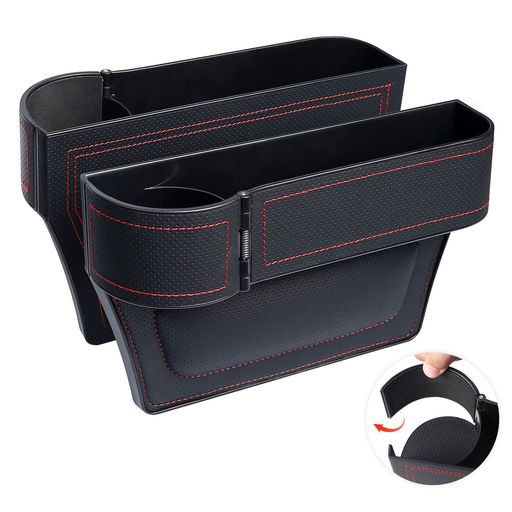 2023革新改良モデル】KONGZEE カーシート 隙間収納ボックス 上質