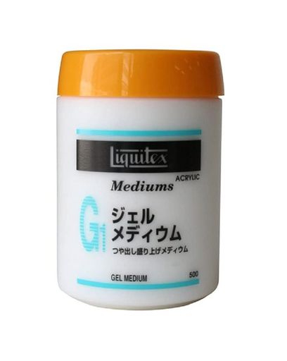 リキテックス(LIQUITEX) アクリル絵具ジェルメディウム 500ML