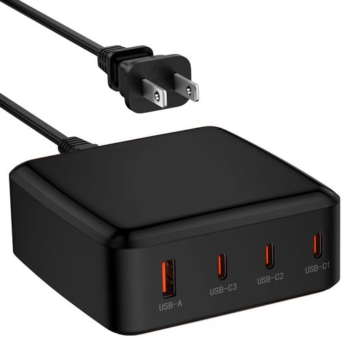 USB充電器 4ポート 130W合計 TYPE-C コンセント MACBOOK急速充電器【PD 3.0、QC4.0、PPS、PSE認証】 USB-C*3 USB-A*1 4台同時 タイプC電源アタフター MACBOOK PRO/IPAD