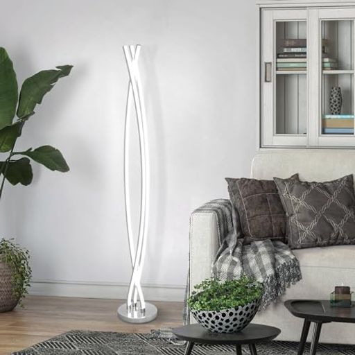 LOIOGOHOT フロアライト間接照明 スタンド LED フロアランプ 北欧 無段階調色調光 48W 電球色 昼白色 昼光色 タイミング機能 リモコン付き 間接照明 おしゃれ スタンド フロアスタンドライト …