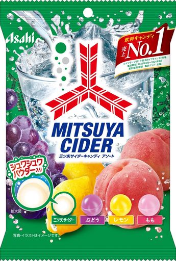 アサヒグループ食品 三ツ矢サイダーキャンディ 112G×6袋