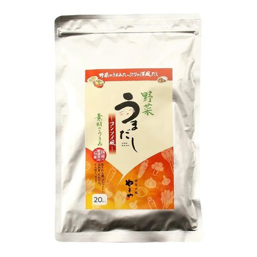 やまや 野菜うまだし コンソメ風 100G(5G×20包)×2袋 だしパック 出汁 野菜だし 出汁パック 野菜出汁 国産野菜 6種の野菜だし 野菜のうまみ 調味料 料理のコク 本格的 煮だすだけ 洋風だし 素材のうまみ 厳選素材の通販は