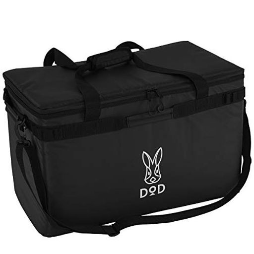 DOD(ディーオーディー) ソフトくらぞう(46) 46L ファミリーサイズ 極厚断熱材 ショルダーベルト 付属 ソフトクーラーバッグ CL5-789-BK ブラックの通販は