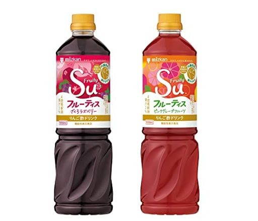 ミツカン フルーティス1L(4倍希釈) 2種セット(ざくろラズベリー