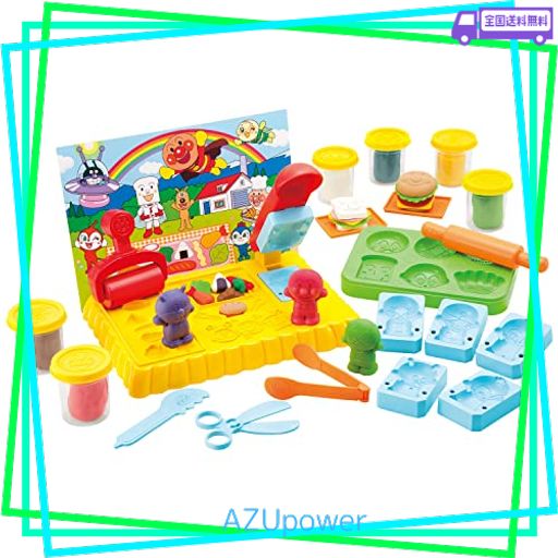 たっぷりつくれる! アンパンマンねんどパンこうじょう(対象年齢:3歳以上)