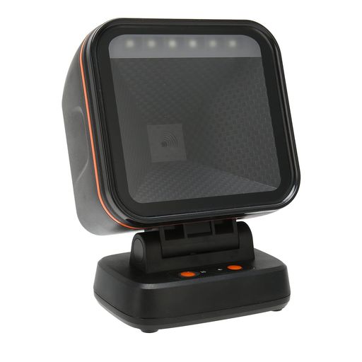 VBESTLIFE 2D 1D QR デスクトップ バーコード スキャナー、全方向有線 USB デスクトップ バーコード リーダー スキャナー POS PC、店舗、スーパーマーケット、倉庫用 バーコードリーダー