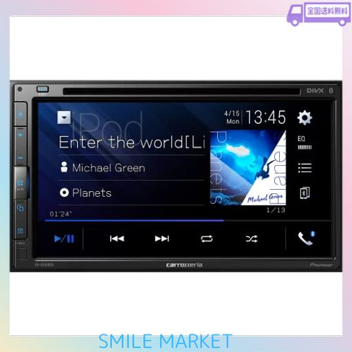 PIONEER パイオニア ディスプレイオーディオ FH-8500DVS 6.8インチ