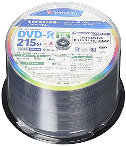 バーベイタム　ＰＣ　ＤＡＴＡ用　ＤＶＤ−Ｒ　ＤＶＤ−Ｒ　１−１６倍速対応 PC DATA用 DVD-R DVD-R 1-16倍速対応 バーベイタム DHR47JPP100