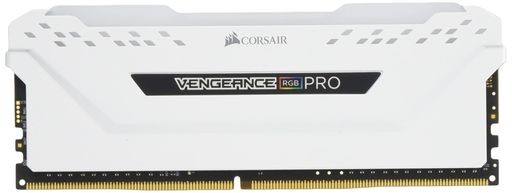 CORSAIR DDR4-3200MHZ デスクトップPC用 メモリ VENGANCE RGBシリーズ 16GB [8GB×2枚] ホワィト CMW16GX4M2E3200C16W