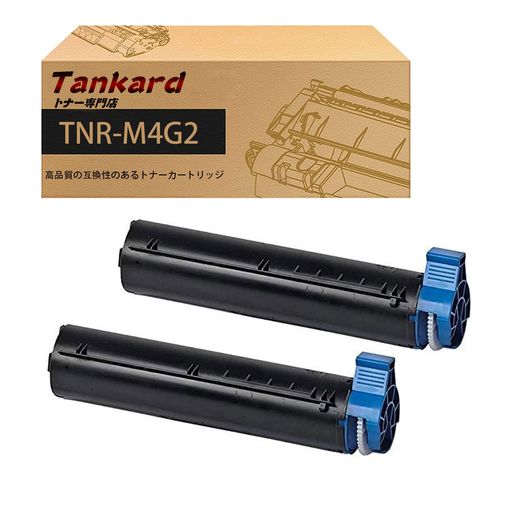 【AMAZON.CO.JP限定】OKI用 TNR-M4G2【大容量】 B432DNW (2本 ) 互換トナーカートリッジ 対応機種:B432DNW 印刷枚数:約12,000枚【TANKARD】