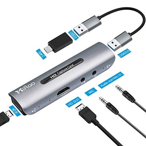 【美品】 HDMI ゲームキャプチャーボード USB TypeC フルHD 4K