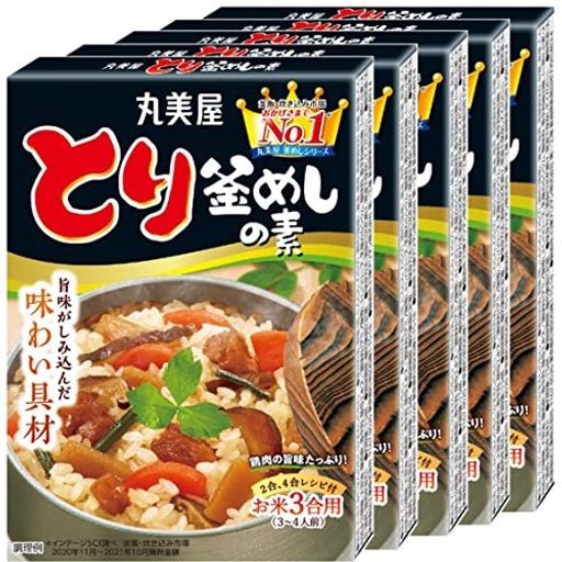 丸美屋食品工業 とり釜めしの素 134G×5個