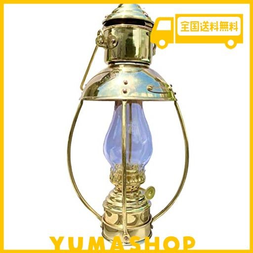 ROOST OUTDOORS BRASS LONG SHAPE TRAWLER OIL SHIP LANTERN (真鍮