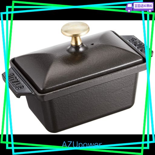 ストウブ 　ハーフ テリーヌ ブラック 楽天市場】【公式】 ストウブ ハーフテリーヌ ブラック STAUB