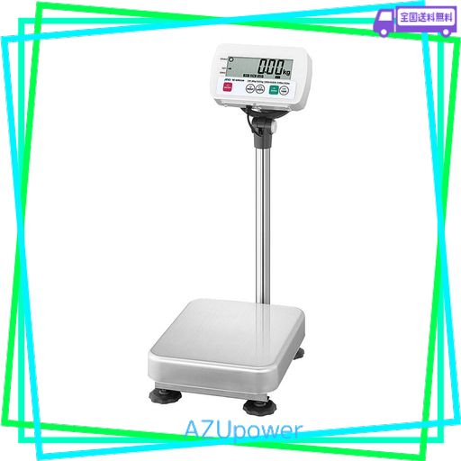 A&D 防塵・防水台はかり SC-150KAM ≪ひょう量:150KG 最小表示:0.02KG 皿寸法:300(W)*380(D)MM 検定無≫