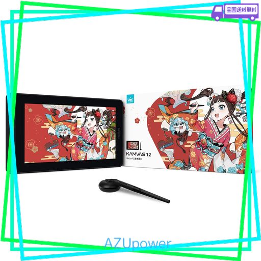 HUION KAMVAS12 豪華版 11.6インチ 日本限定 液タブ Amazon.co.jp