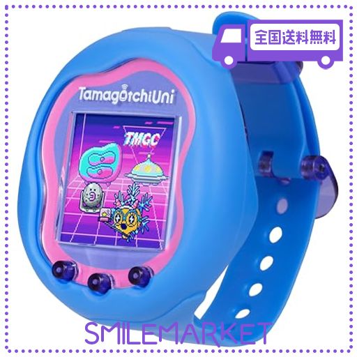 バンダイ(BANDAI) TAMAGOTCHI UNI BLUE 対象年齢 6才以上【日本おもちゃ大賞2023コミュニケーショントイ部門大賞】【2023年日経優秀製品・サービス賞・日経MJ賞受賞】
