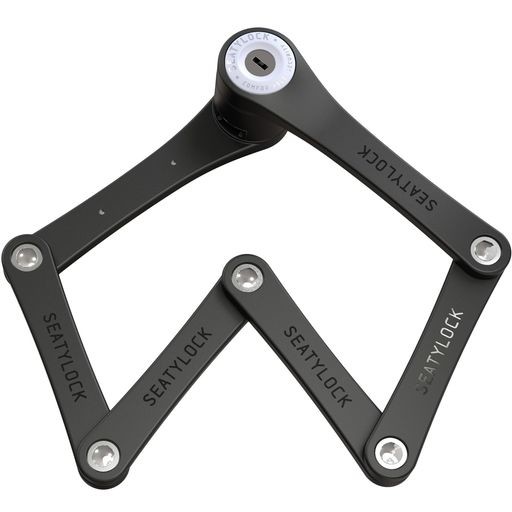 SEATYLOCK フォルディロック ミニ折りたたみ自転車ロック - 特許取得済みの軽量高セキュリティ自転車ロック - 自転車やスクーターのため