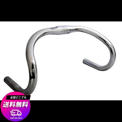 NITTO(日東) ドロップハンドル クロムモリブデン B123 SSB B123CRMO-SSB 390 Φ31.8 390 シルバー