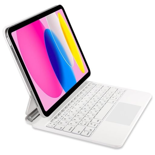 EAMPANG 日本語配列マジックキーボード IPAD 第10世代 10.9インチ 2022 ( A2696 A2757 A2777 )キーボードケース MAGIC SMART KEYBOARD