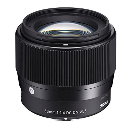 SIGMA 単焦点レンズ　56mm f1.4 ソニーEマウント用　aps-c シグマ(SIGMA) レンズ 56MM F1.4 DC DN SONY ソニー Eマウント