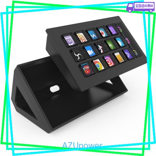 ストリームコントローラーデック ショートカットキーボード 左手デバイス ショpo ストリームコントローラーデック ショートカットキーボード 左手