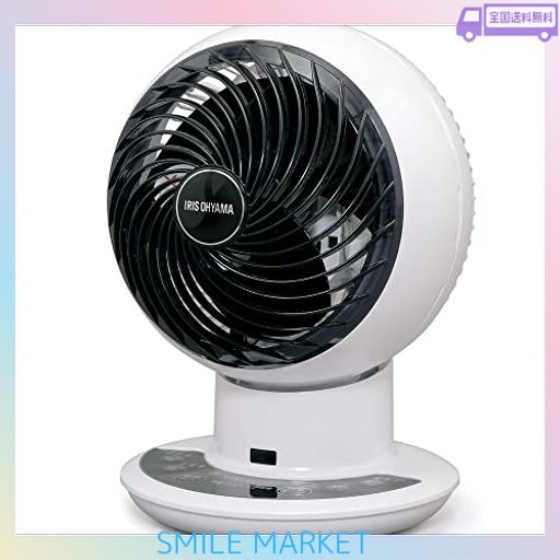 アイリスオーヤマ サーキュレーターアイ DC JET 15CM KCF-SDC152T-W パールホワイト