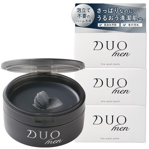 【オトコの皮脂やにおいの元*を徹底洗浄】DUOMEN ザ ウォッシュバーム 90G×3個セット メンズ洗顔料 メンズ化粧品 クレンジング 毛穴 メンズ DUO DUO デュオメンの通販は