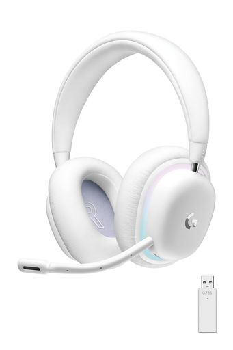 LOGICOOL G(ロジクール G) ゲーミングヘッドセット G735 BLUETOOTH LIGHTSPEED ワイヤレス 3.5MMジャック 3種類の接続対応 LIGHTSYNC RGB 着脱式 BLUE VO!CE マイク 273G 軽量 PC 