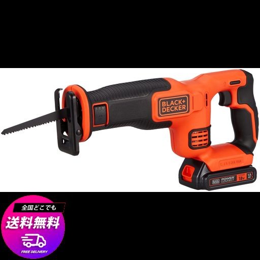 ブラックアンドデッカー(BLACK+DECKER) 18Vコードレスレシプロソー EXR18