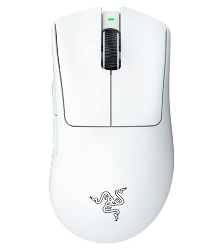 RAZER レイザー DEATHADDER V3 PRO WHITE ゲーミングマウス ワイヤレス 無線 64Gの超軽量 進化したエルゴノミック形状 最高クラスの精度