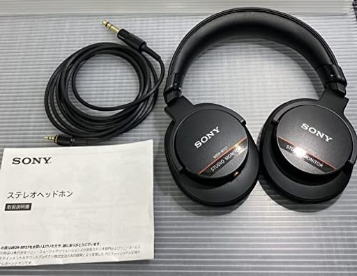 SONY ソニー/MDR-M1ST 有線 ハイレゾ対応モニターヘッドホン