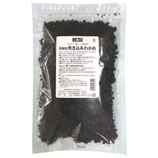 三島食品 炊飯用 炊き込みわかめ 230G